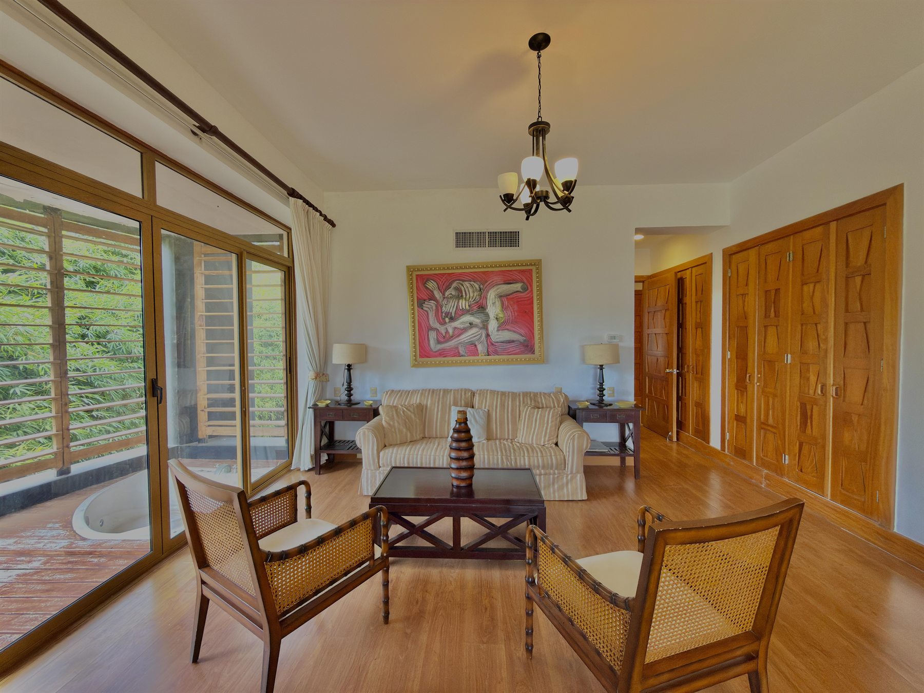 Additional interior view of the Los Altos apartment